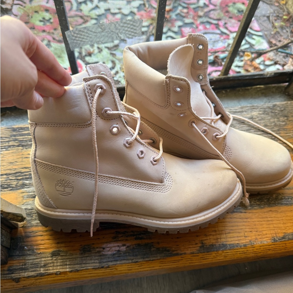Pink timberlands
